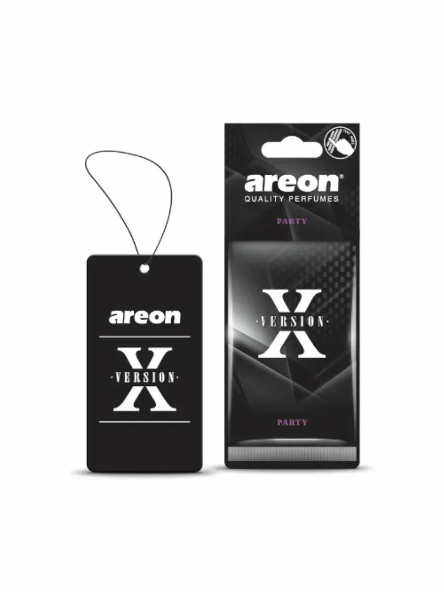 Ароматизатор Areon "Вечеринка", подвесной, пропитанный, для авто