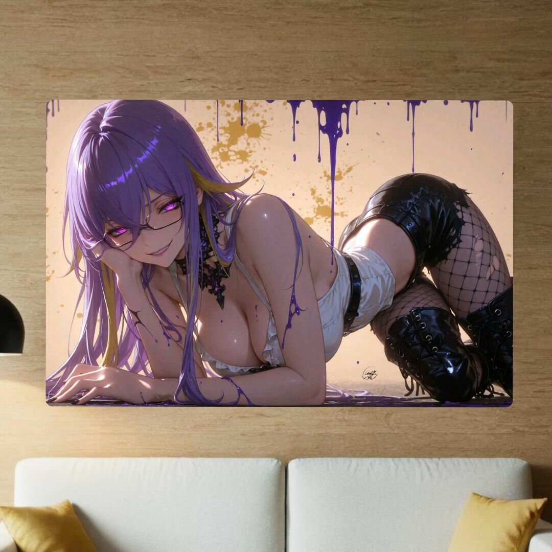 Картина на металле (Neverness to Everness) 20*30 см