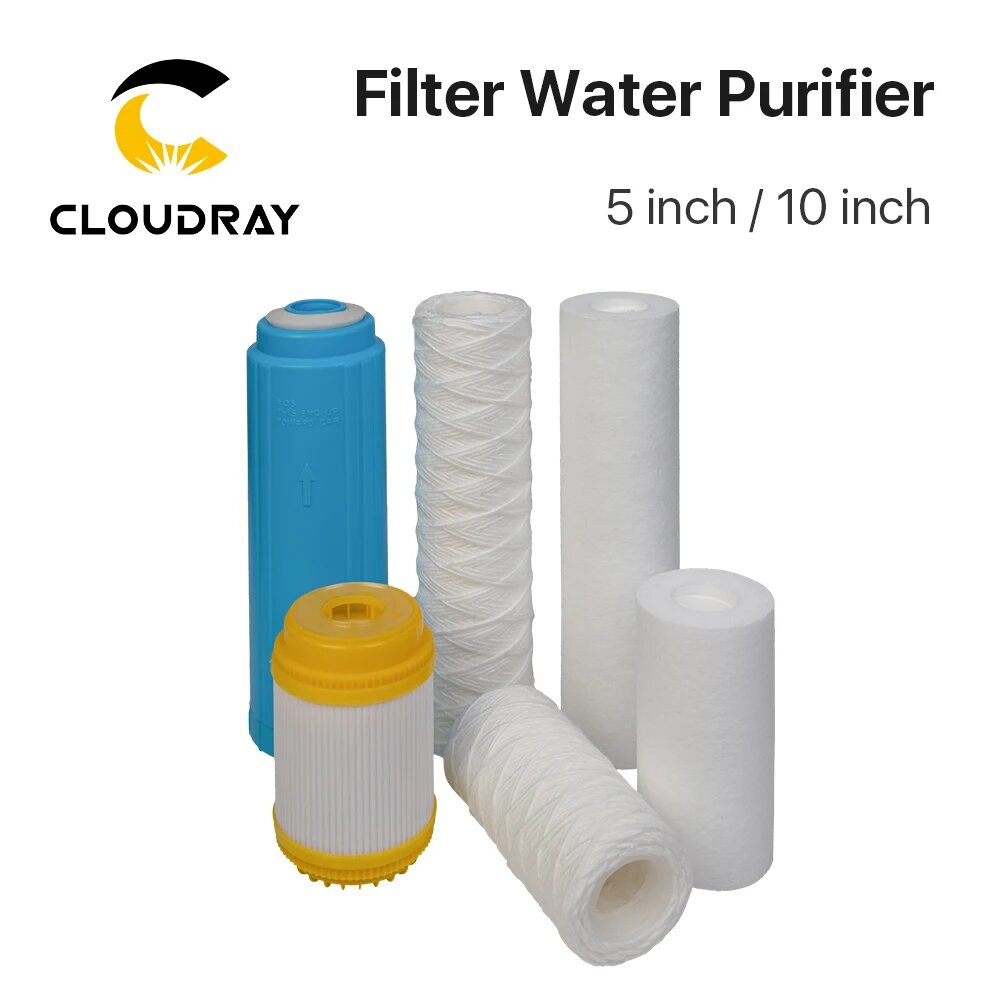 Фильтр для воды Cloudray Glossy PP Cotton, 5 inch
