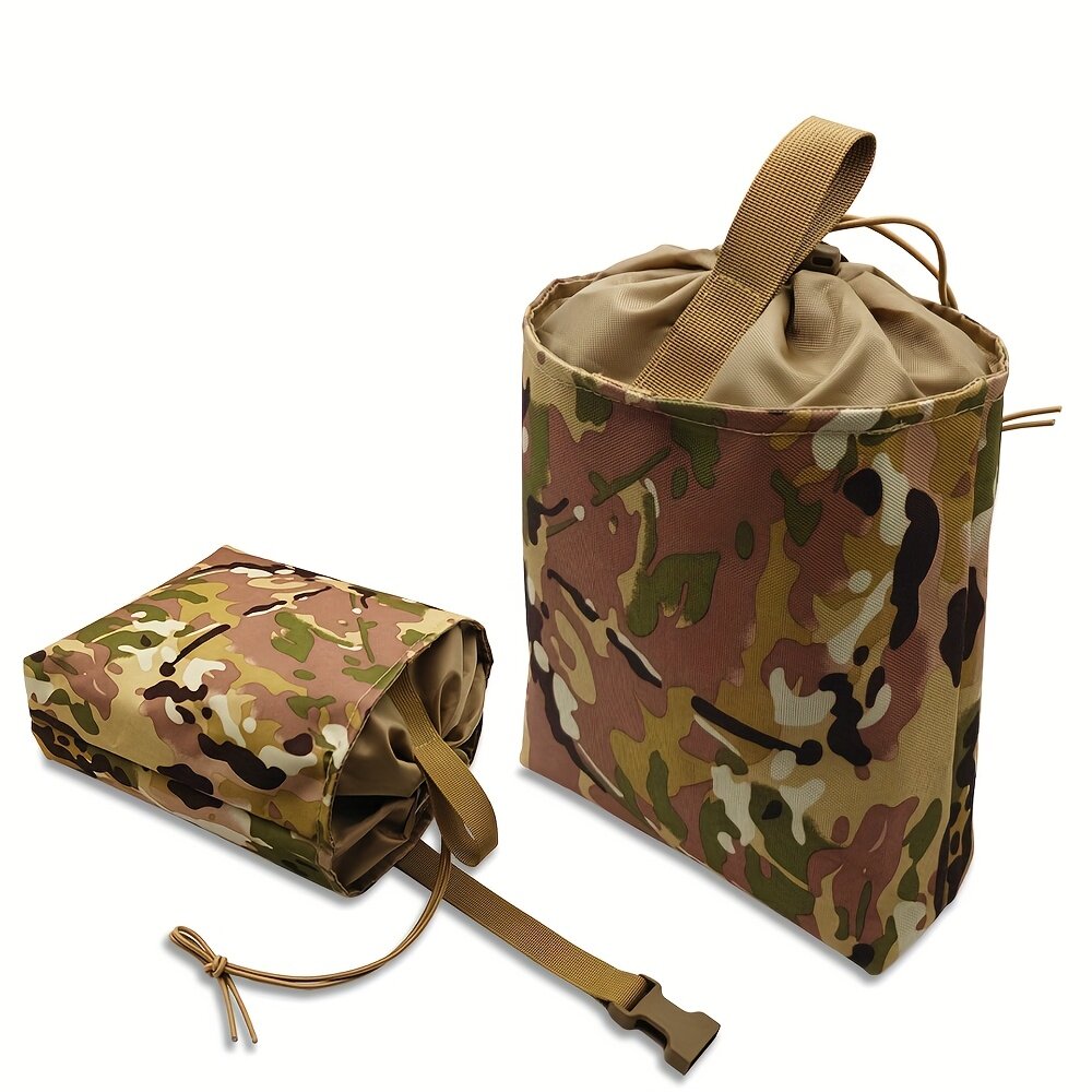 Многофункциональная тактическая поясная сумка MOLLE с несколькими отделениями для охоты, рыбалки и активного отдыха, цвет: камуфляж CP