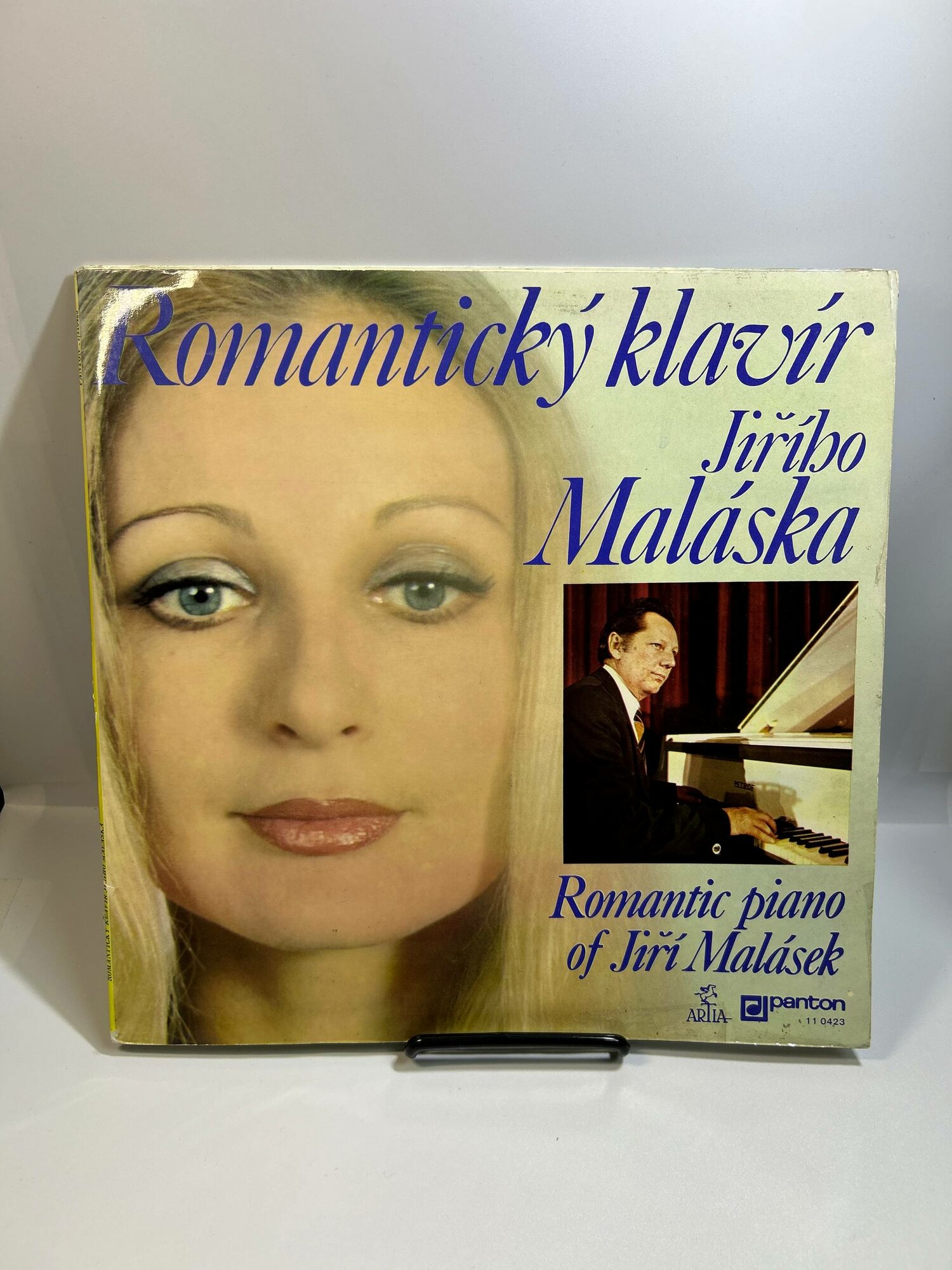 Jiri Malasek - Romanticky Klavir (1LP Panton Чехословакия 1974, EX/EX)