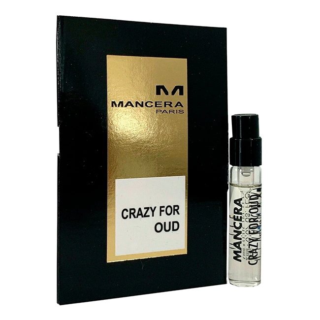 Парфюмерная вода Mancera Crazy For Oud сэмпл 2 / Мансера Крейзи Уд мини-флакон