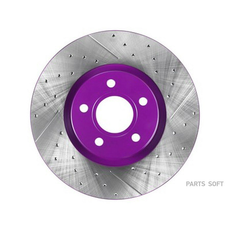 Диск тормозной перфорированный Performance (к-кт 2 шт, цена за 1 шт) ford focus ii (da , hcp, dp) fo NIBK RN51001DSET | цена за 1 шт