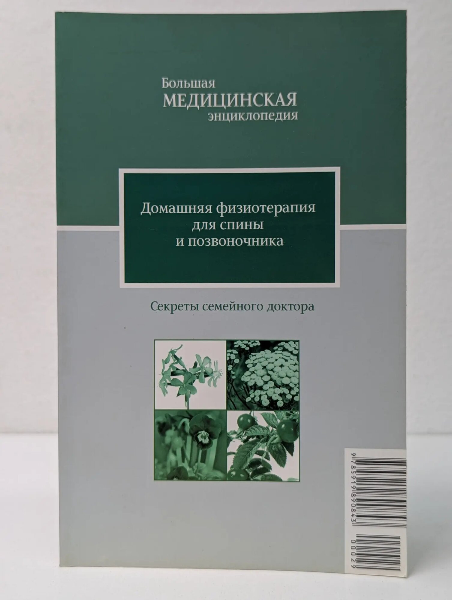 Большая медицинская энциклопедия. Секреты семейного доктора. Том 29. Домашняя физиотерапия для спины и позвоночника Амосов Владимир Николаевич 2012