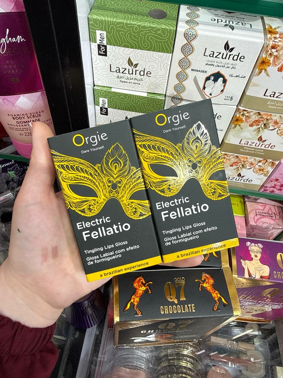 Orgie Electric Fellatio Электрический интимный стимулятор для мужчин