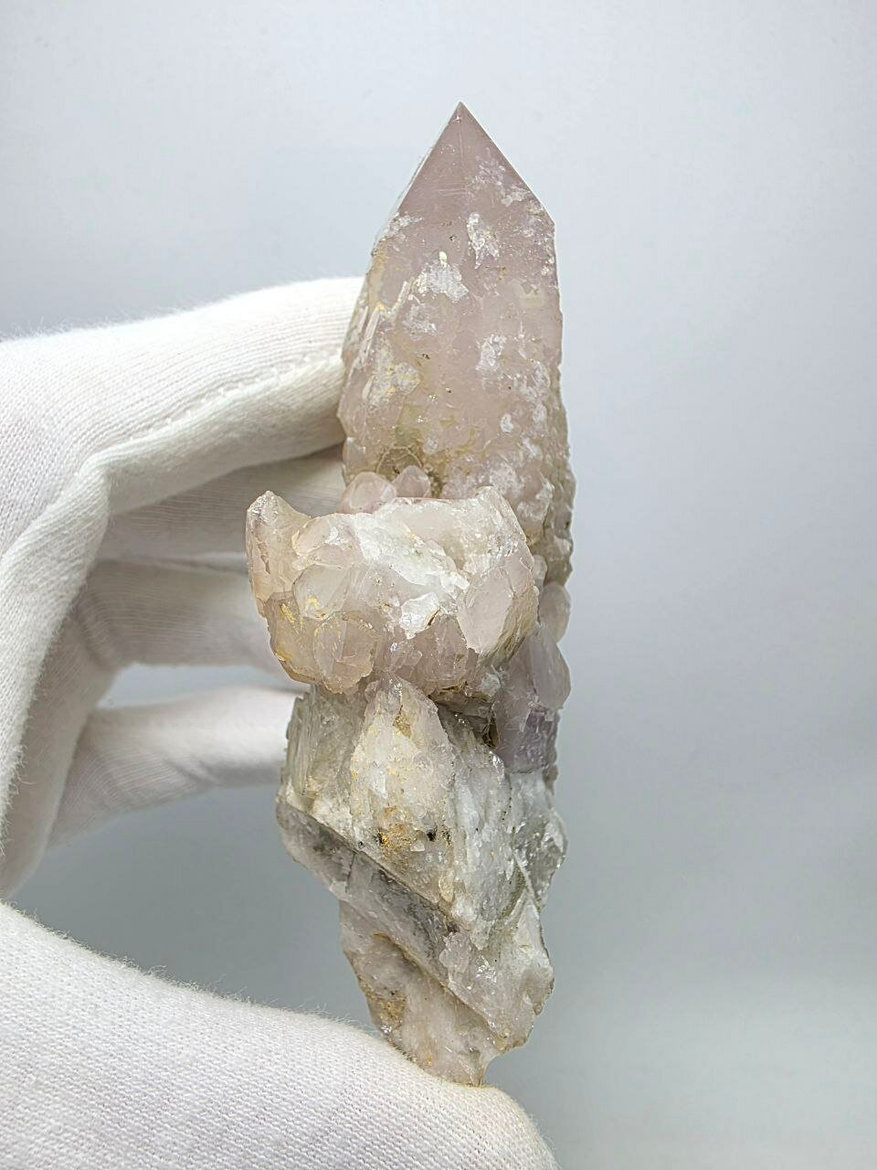 Друза кварца 94 мм, 118 г. — фото 1