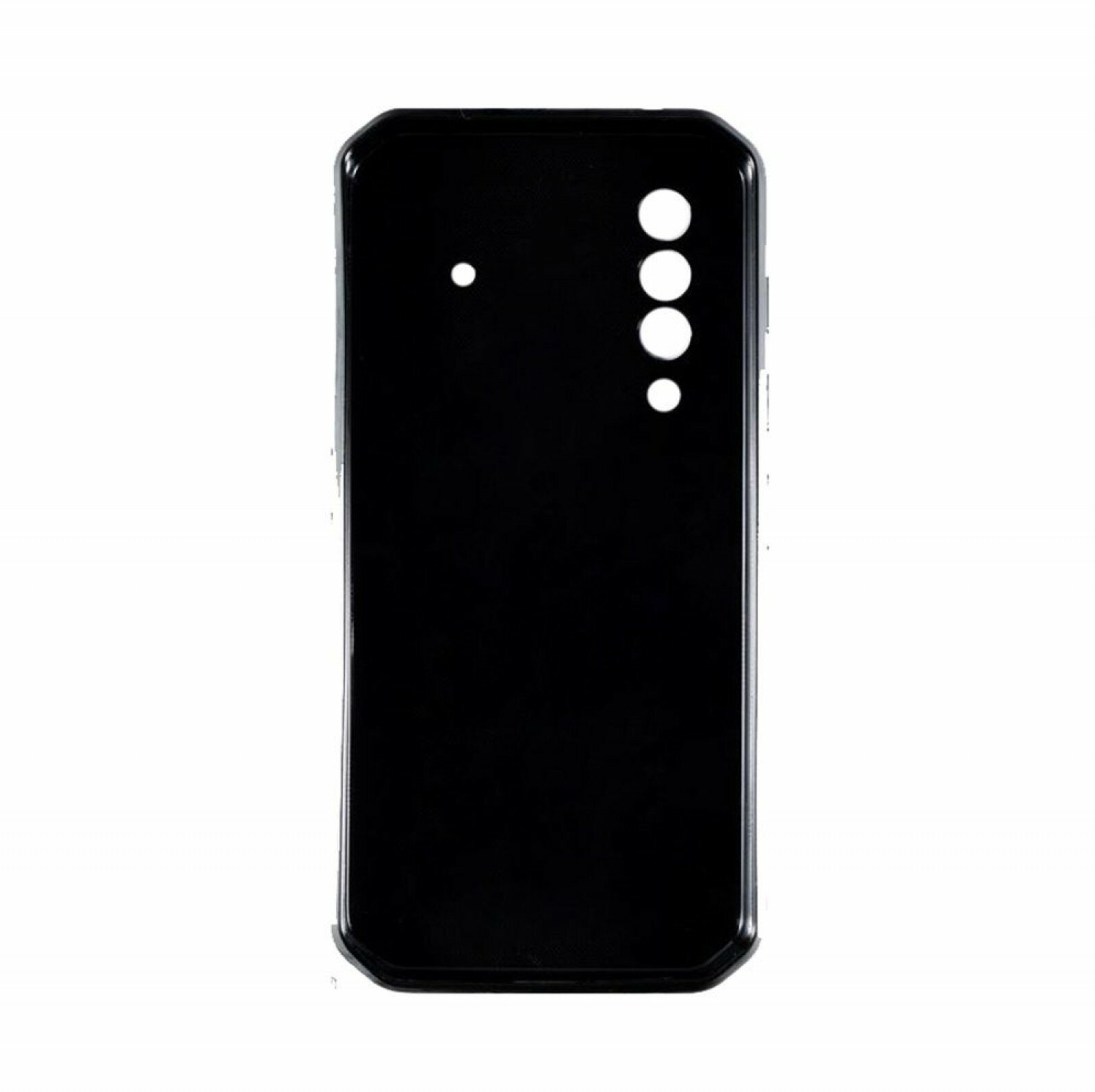 Противоударный чехол MyPads для смартфона Blackview BL6000 Pro, мягкий ТПУ, черный