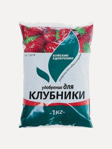 Изображение товара Удобрение Буйские удобрения "Для клубники", минеральное, 1 кг
