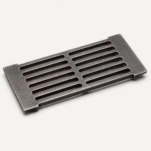 Изображение товара Колосник Везувий, чугун, для камина и печи, цвет черный, 28 см х 11,5 см