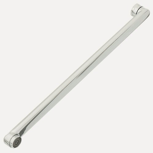 Изображение товара Излив для смесителя ComfortFactor 50 см, L-плоский, нержавеющая сталь, цвет хром, тип подключения ИМП, артикул 53345