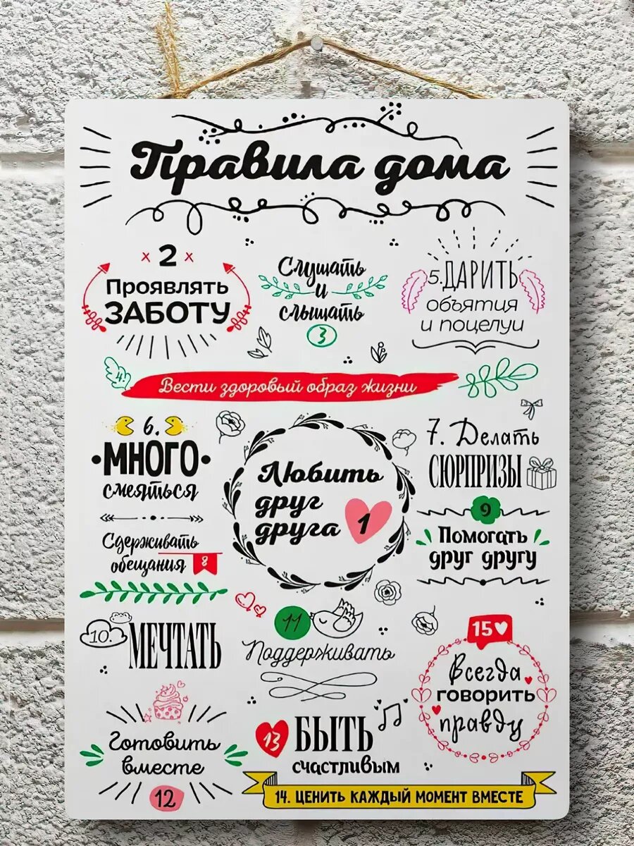 Постер подарок на новоселье