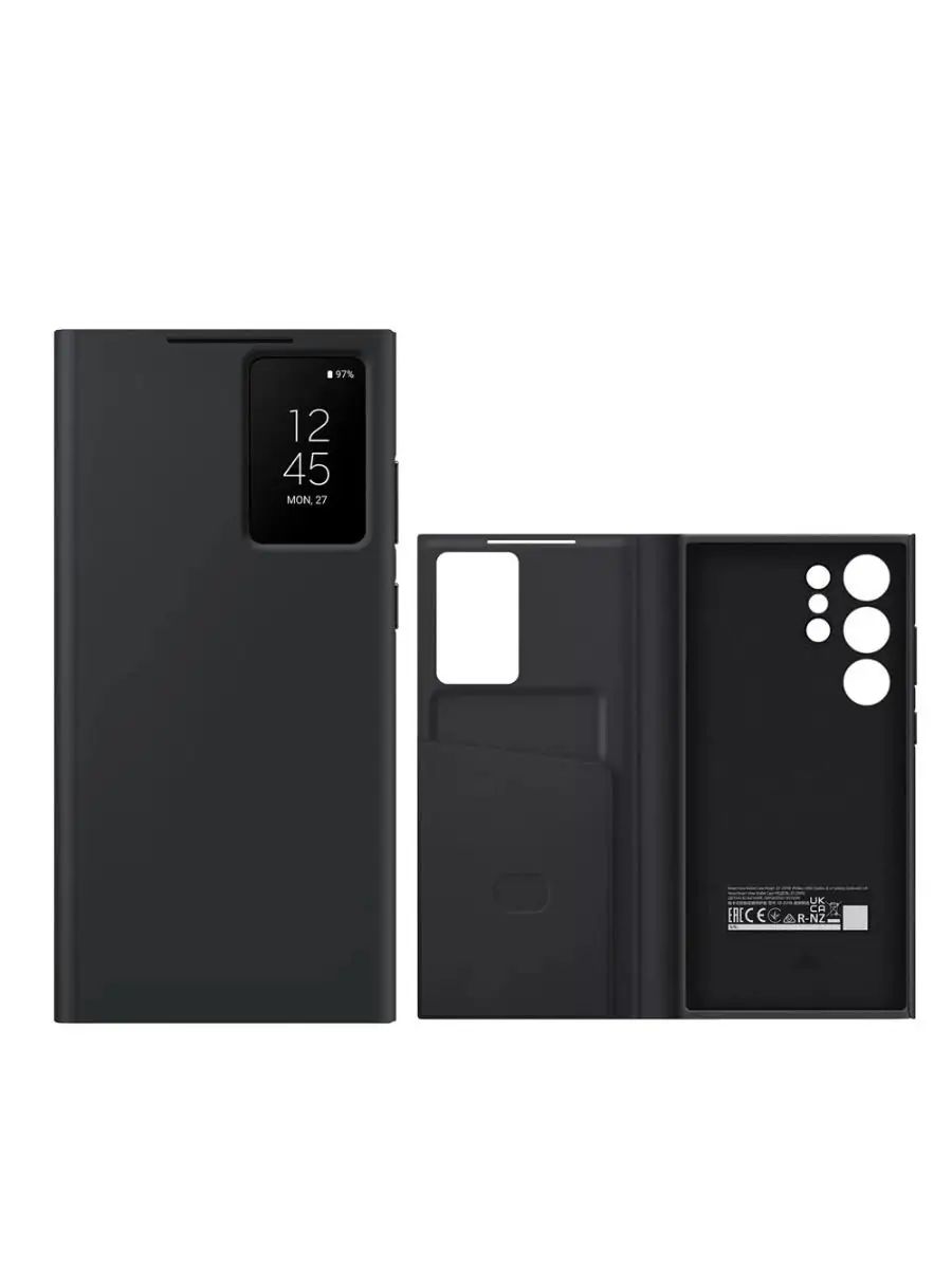 Оригинальный Smart View Wallet Чехол для смартфона для Samsung Galaxy S23 Ultra Smart