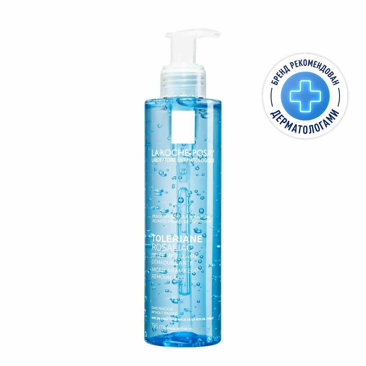 La Roche-Posay Rosaliac Gel Гель мицеллярный для кожи лица и век, 195 мл