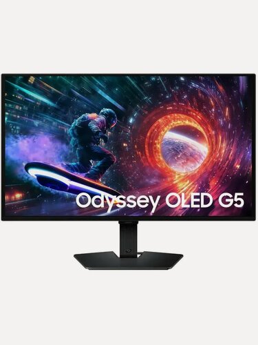 Изображение товара Игровой монитор Samsung Odyssey OLED G5 G50SF LS27FG502SIXCI, 27", черный