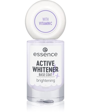 Лак для ногтей essence Active Whitener Base Coat, 8 мл