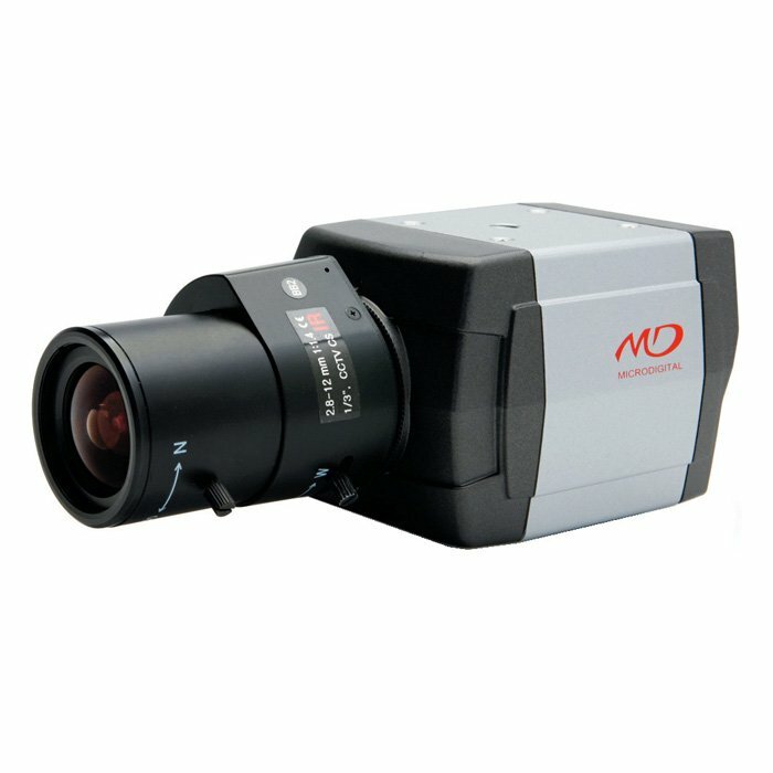 Корпусная камера видеонаблюдения MDC-4220CTD, 2 Мп, Full HD, для помещений, с ИК-подсветкой, IP