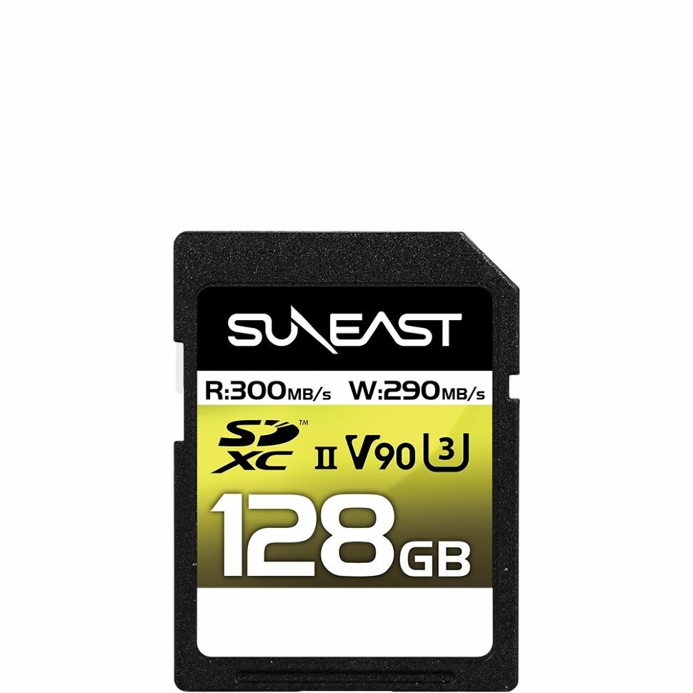 Карта памяти SUNEAST Ultimate Pro V90 SDXC UHS-II 128Гб