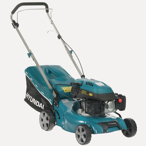 Изображение товара Газонокосилка бензиновая Hyundai L 4310 бирюзовый, 42 см, 3.5 л. с.