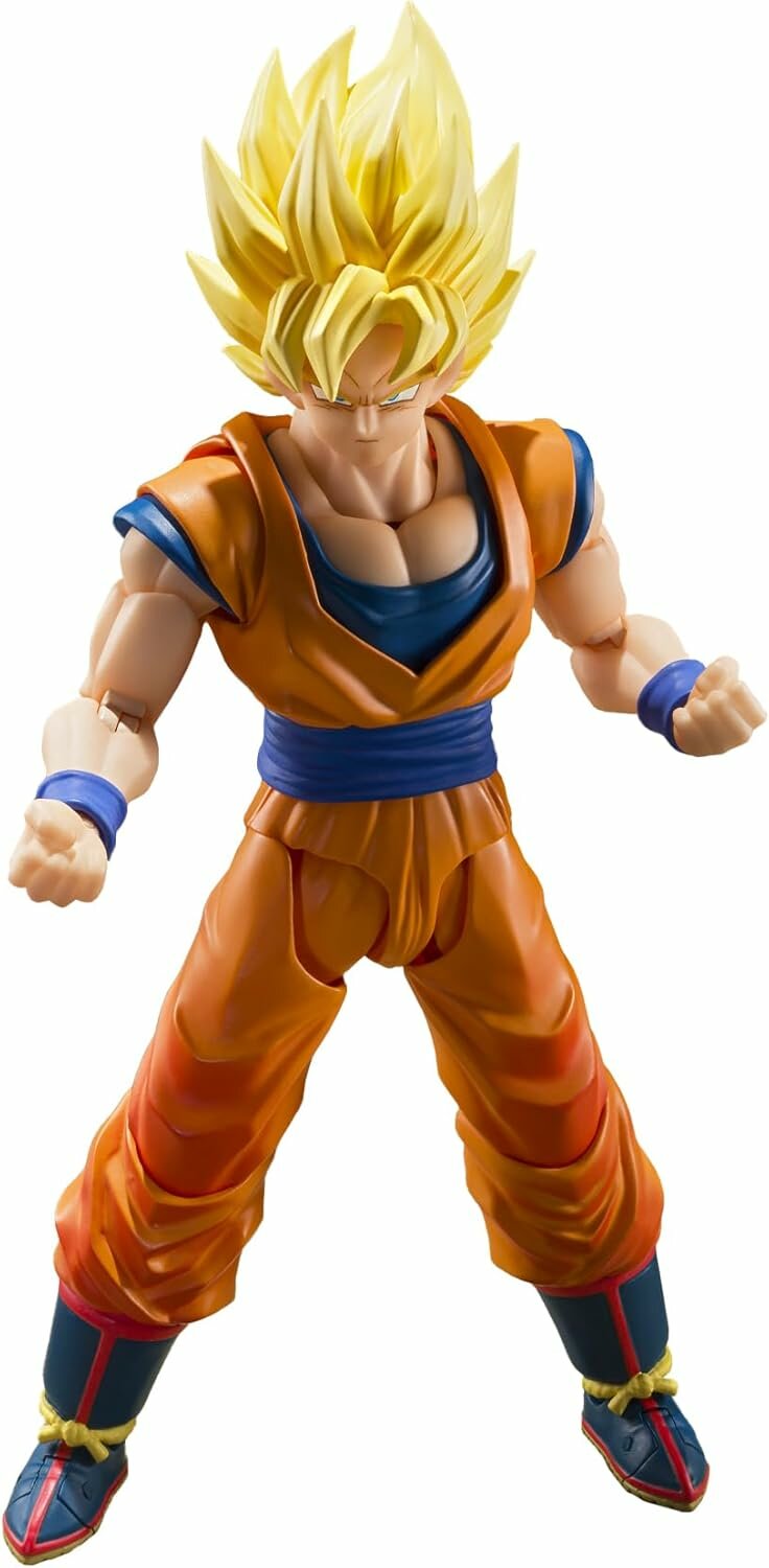 S.H.Figuarts Goku The Games Begin, Dragon Ball Z, 14.5 см, новая модель, сменные лица/руки