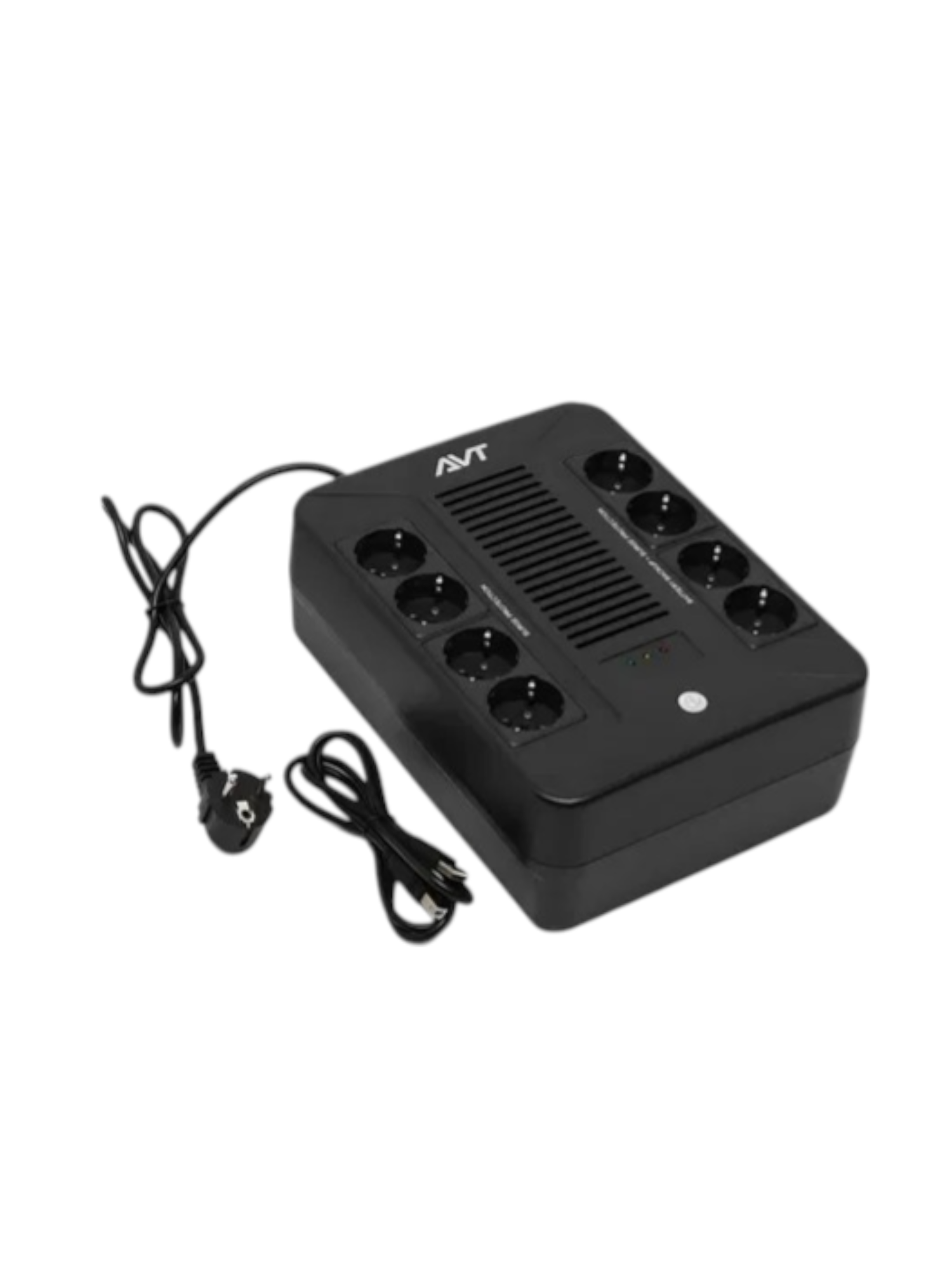 ИБП AVT 650 AVR VA (EA265P), 390 Вт, звуковая сигнализация, 8 розеток Schuko