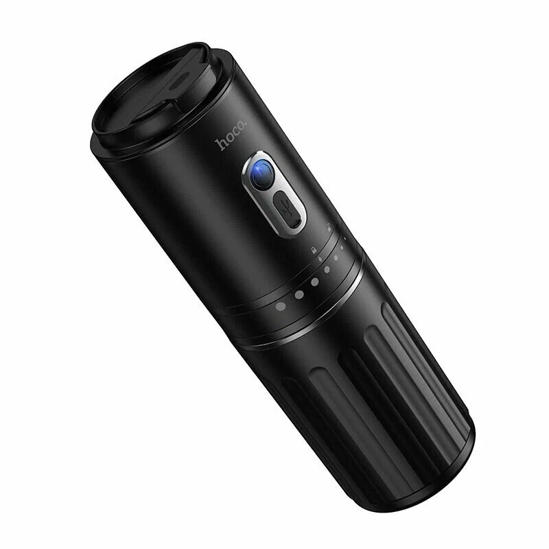 HOCO HX80 Ручная кофеварка туристическая – портативная, аккумуляторная, до 45 минут работы, 7 степеней помола