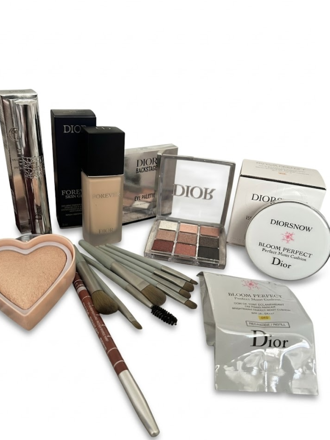 Женский набор косметики DIOR 15 в 1. Набор для макияжа DIOR.