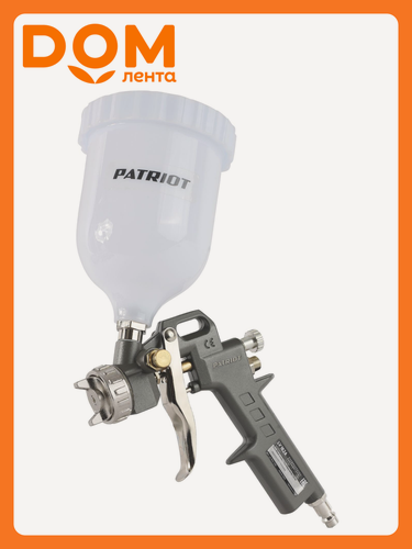 Изображение товара Пневмокраскораспылитель PATRIOT LV 162А, металл, пластик, 0,6 л