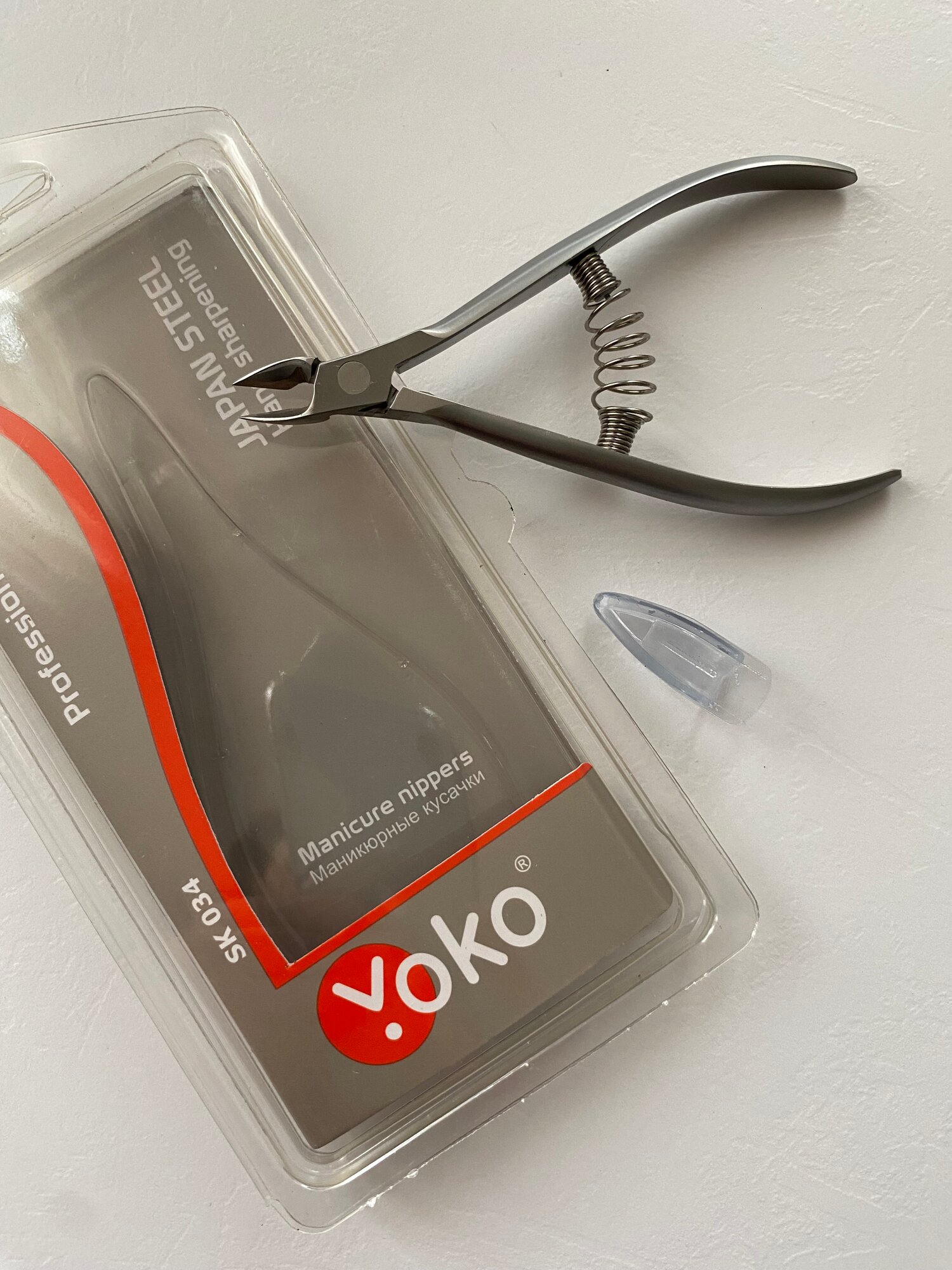 Кусачки Yoko 034/9, для кутикулы, японская сталь, с пружиной