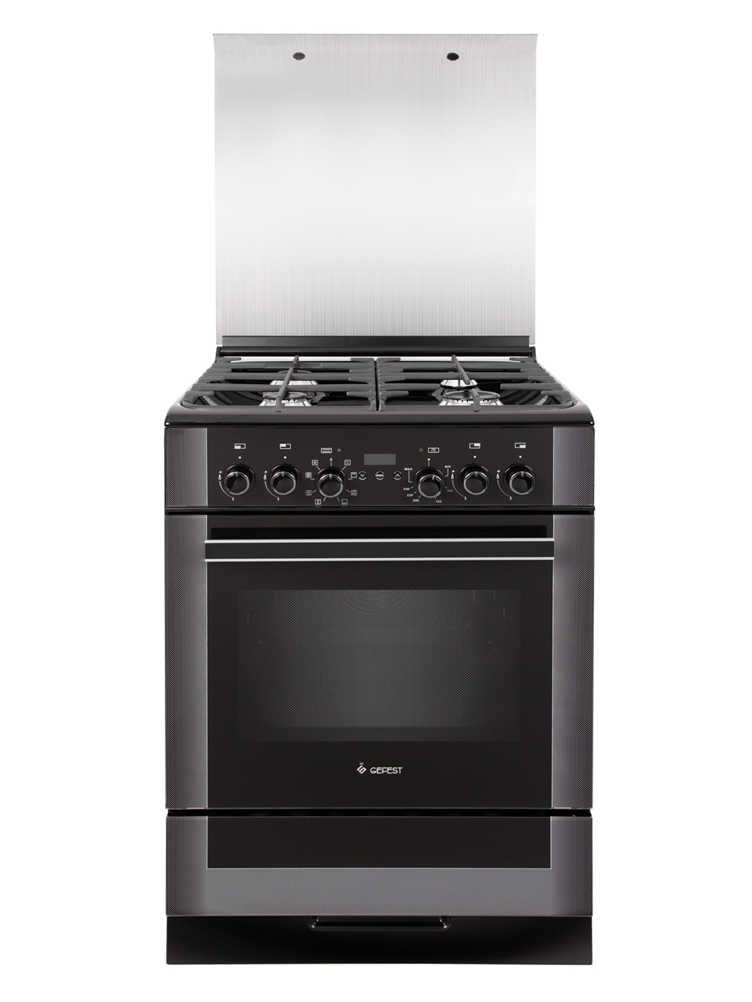 Газовая плита GEFEST ПГЭ 6302-04 0046 Газоэлектрическая плита 60 см с электрической духовкой и конвекцией