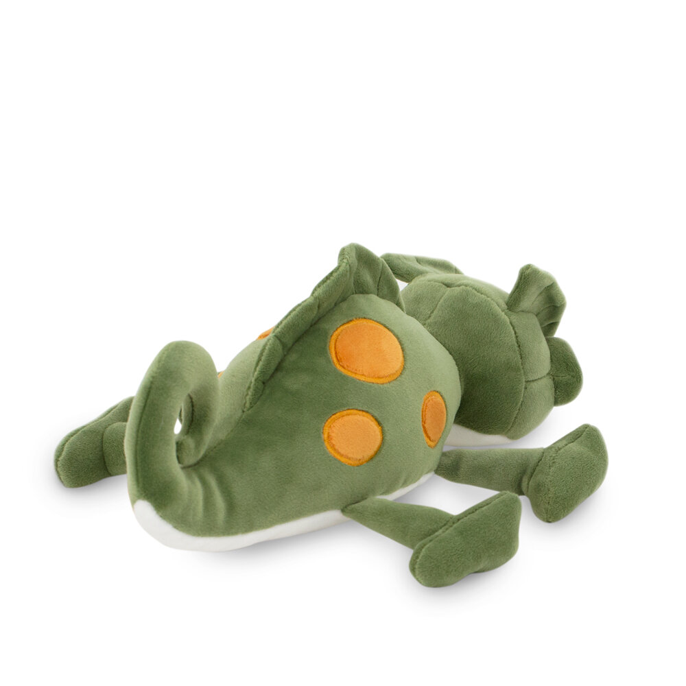 Мягкая игрушка Orange Toys "Хамелеон", искусственный мех, зелёный, 30 см — фото 1