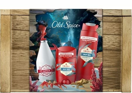 Набор уходовой косметики Old Spice Gift Box, подарочный, для мужчин
