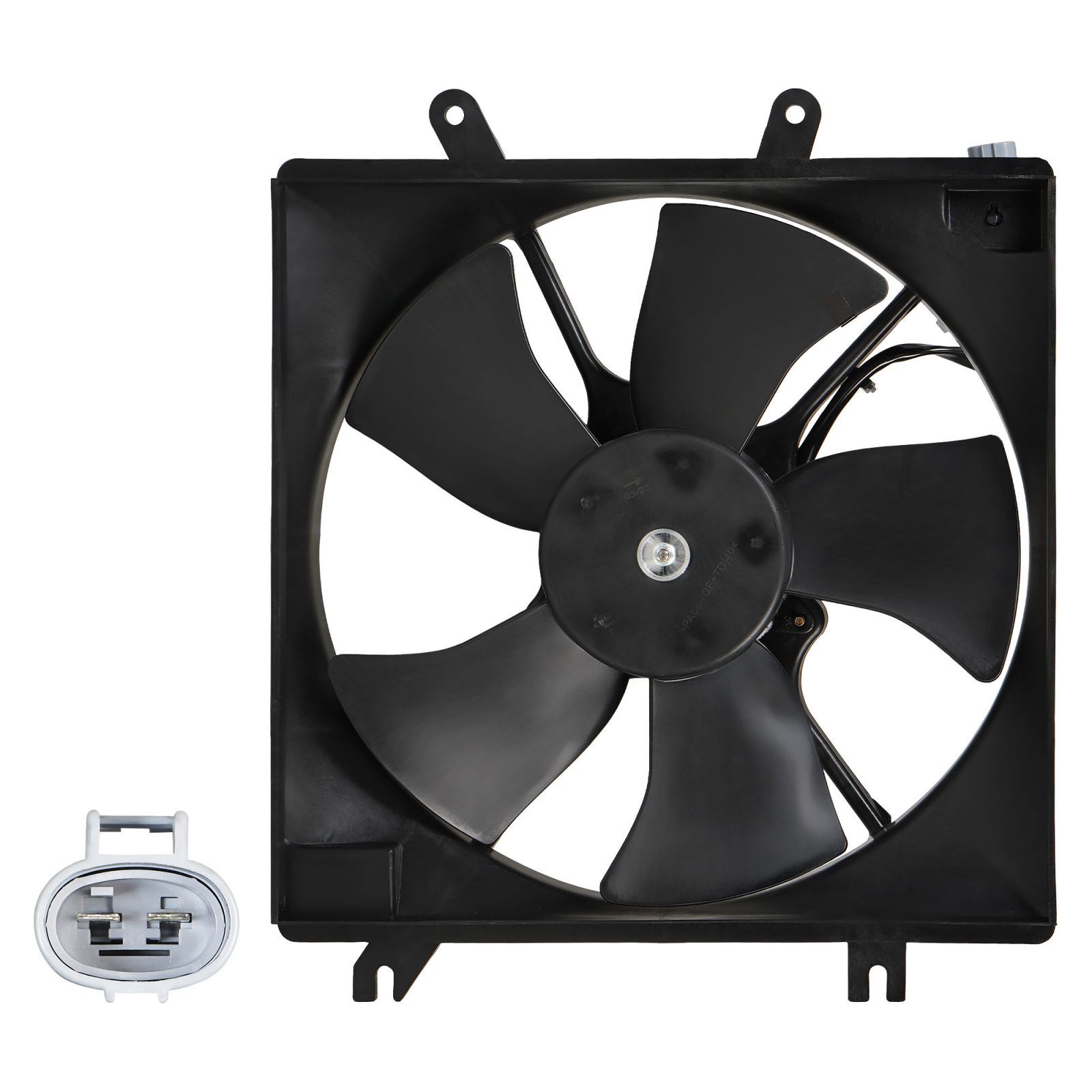 Вентилятор радиатора, для КИА Шума 1 oem 0K2A115025, 0K2A115025A арт LFK08A1