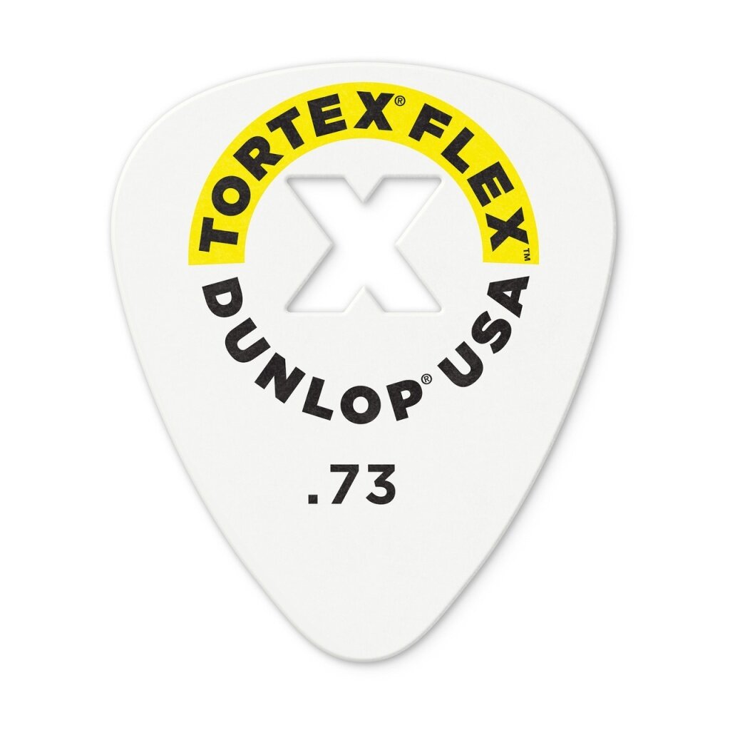Медиатор, 1шт, толщина 0,73мм, Dunlop 428XR.73 Tortex Flex X