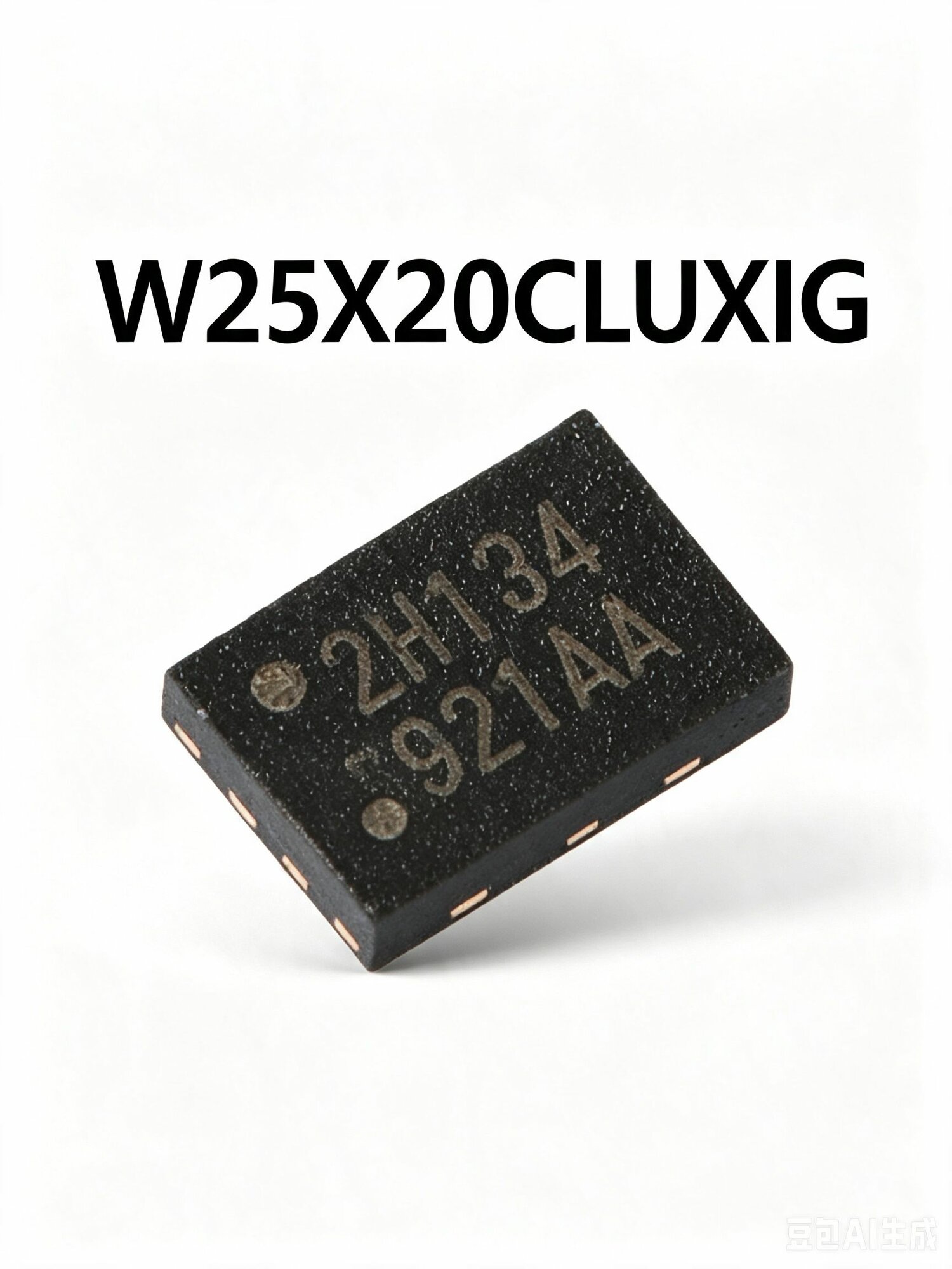 Микросхема W25X20CLUXIG USON-8 SPI Flash 2Мбит 104МГц 2,33,6В сверхкомпактный промышленный SMD на катушке, 10 шт