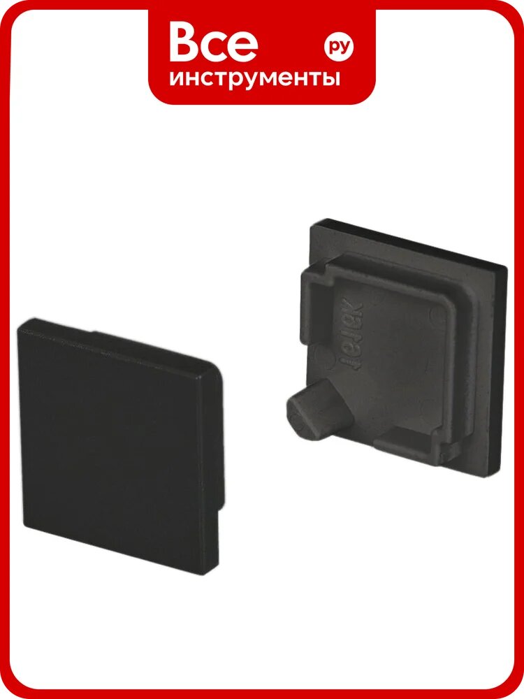 Глухая заглушка Arlight SL-KANT-H16 SQUARE BLACK 0 37518