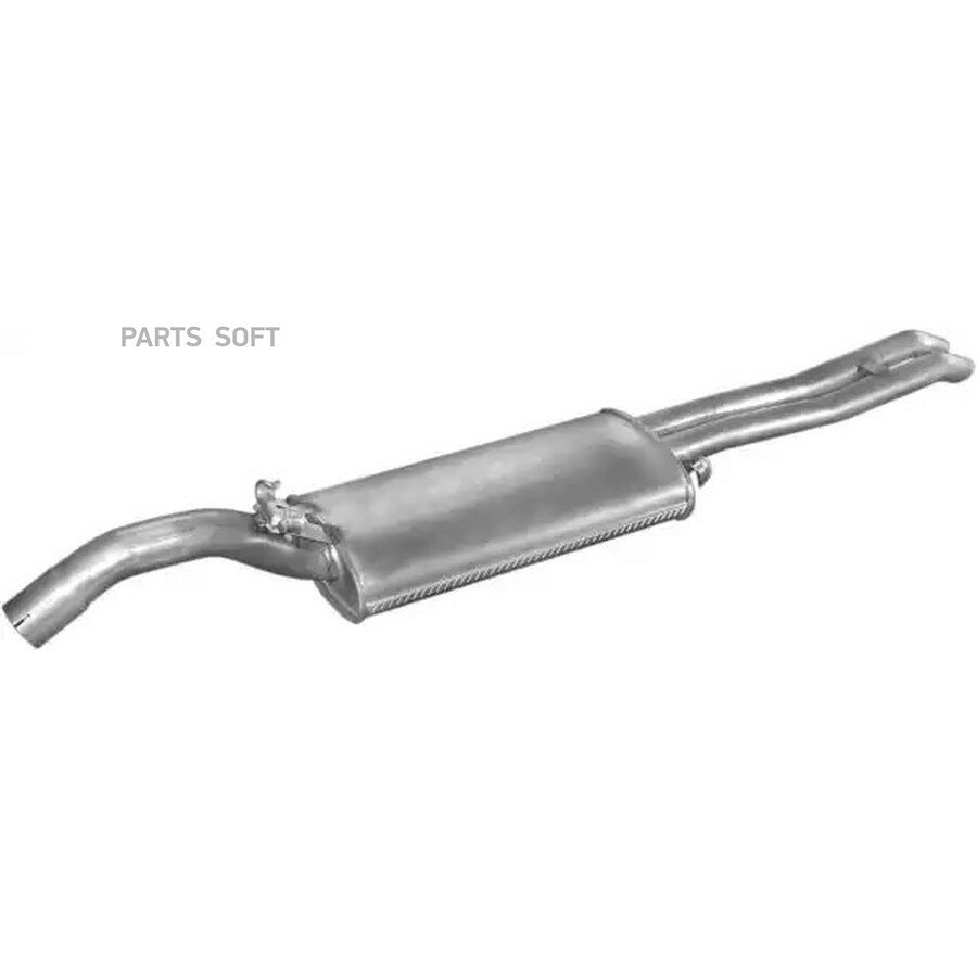 Глушитель задняя часть Seat Toledo 1.9TDI 95-99 от официального дистрибьютора, POLMOSTROW, артикул 2366