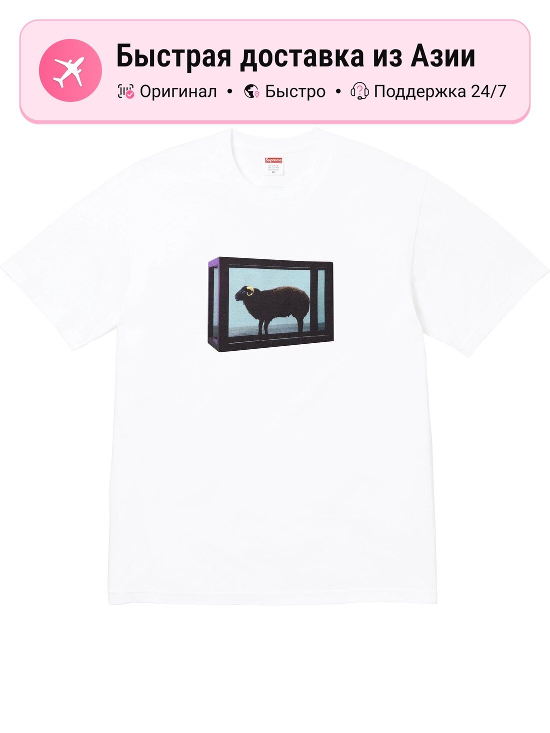 Футболка Supreme Supreme X Damien Hirst