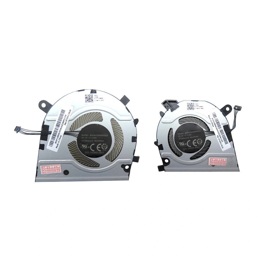 Для Lenovo BAPA0705R5HY023 BAPA0505R5HY011 DC5V Вентилятор охлаждения процессора и видеокарты ноутбука Пара