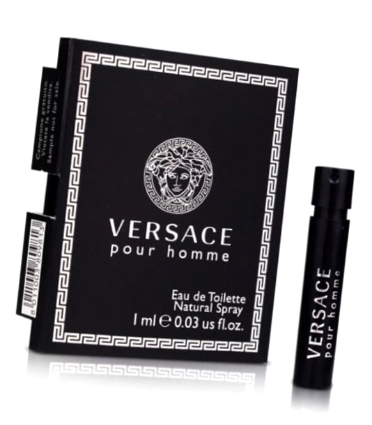 Сэмпл парфюма Versace Versace Pour Homme 1 / Туалетная вода Версаче Версаче Пур Ом пробник / Аромат в мини-флаконе