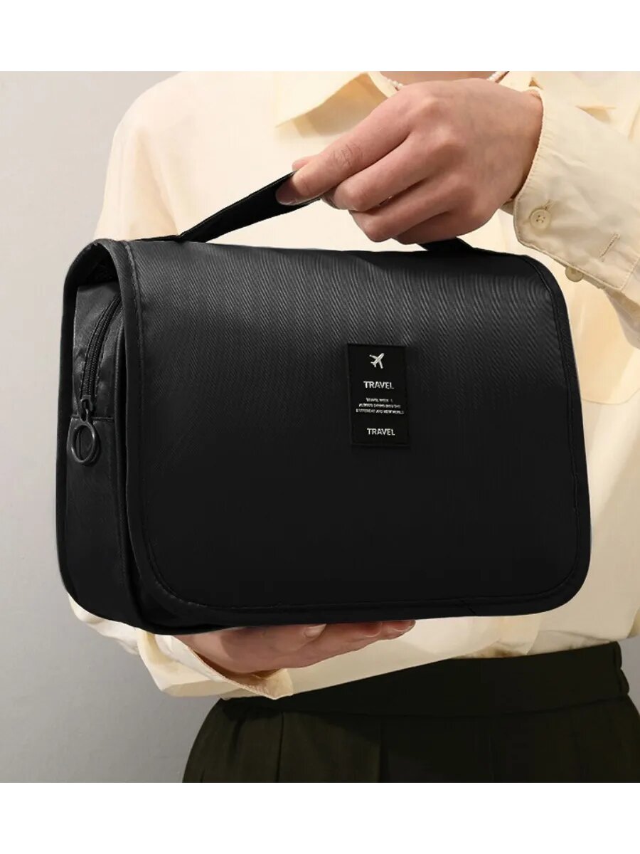 Бьюти-кейс ширина: 10 см., высота: 18 см., длина: 22 см., , черный — фото 1