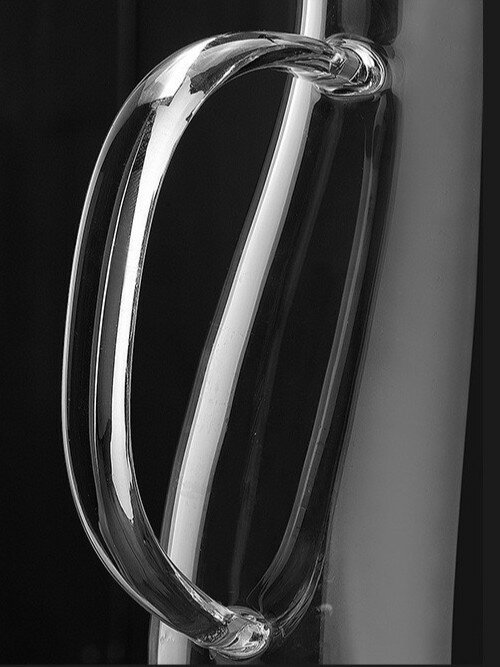 Кувшин для воды стеклянный, Formula Tepla, с металлической крышкой с накладкой из бамбука 2000 мл. — фото 1