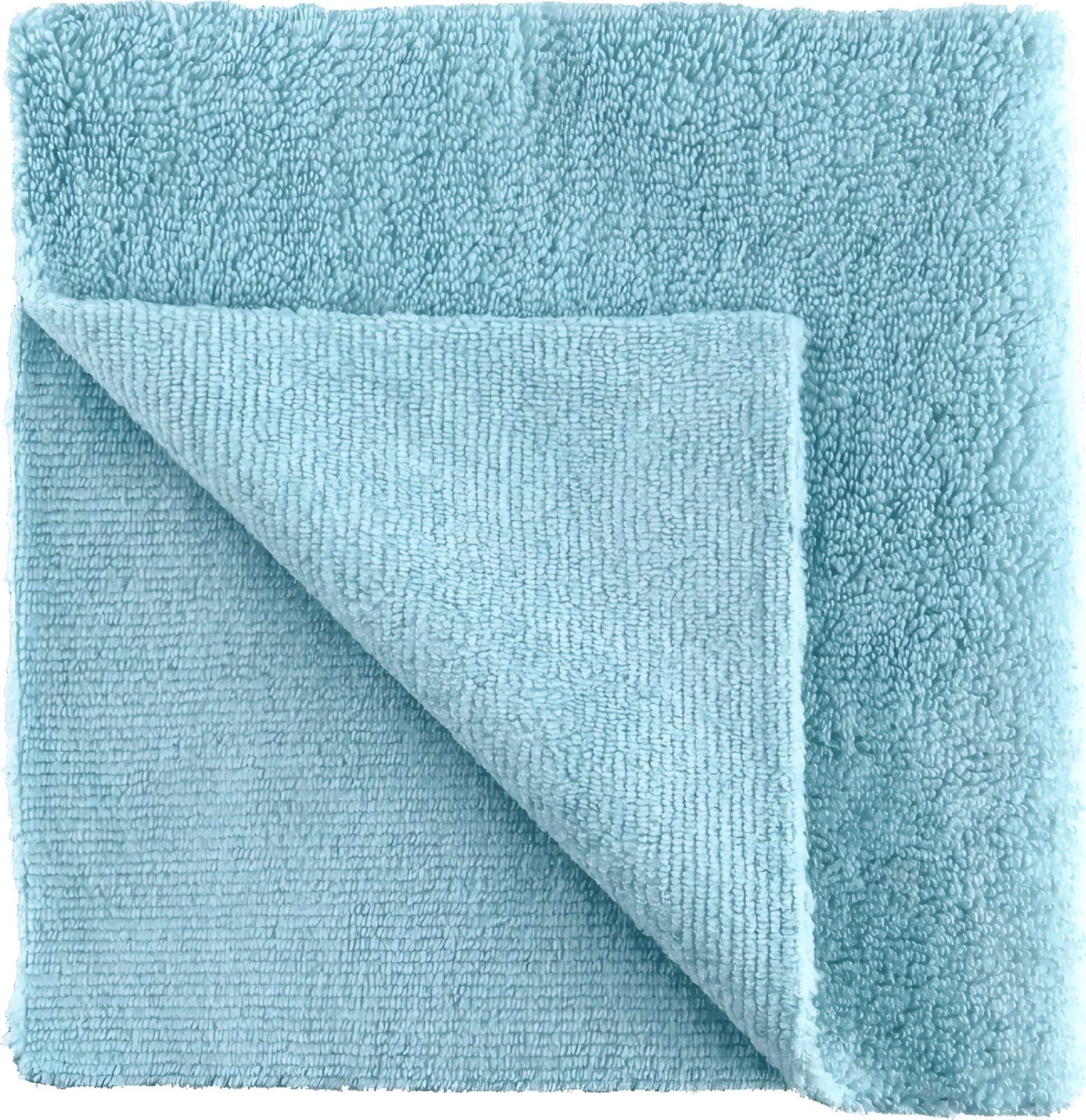 Микрофибра универсальная без оверлока 40*40см, 400гр/м2, голубая Shine S Edgeless Towel Blue 40*40 см , 400г/м2,