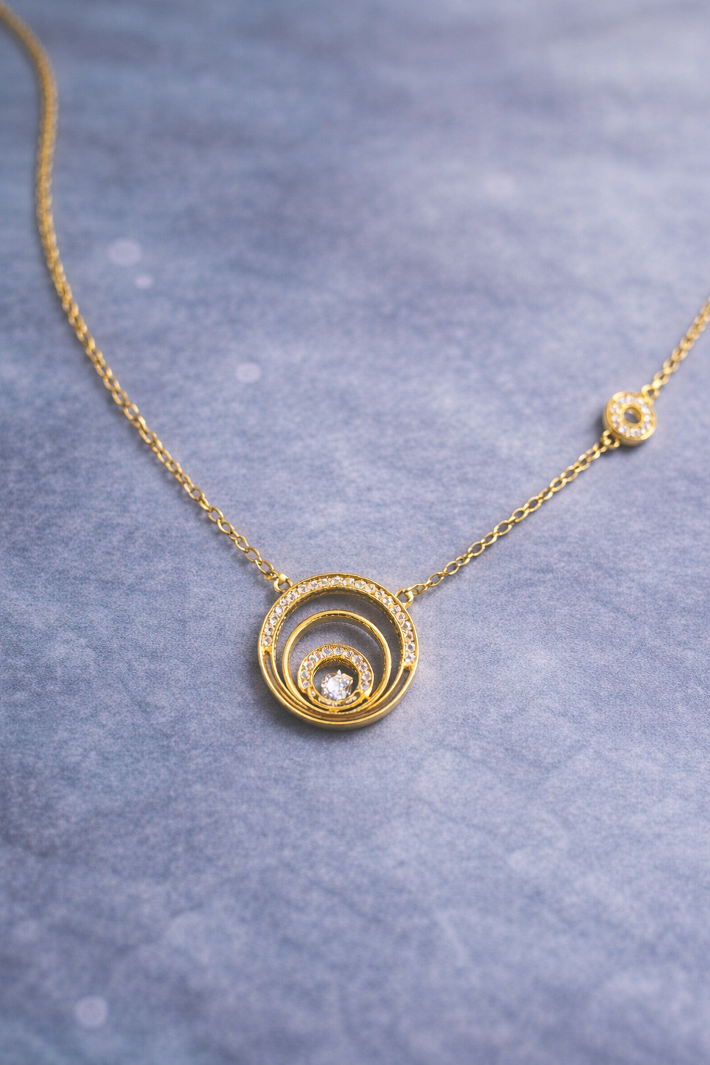 Цепь, 1 шт., длина 40 см, золотистый — фото 1