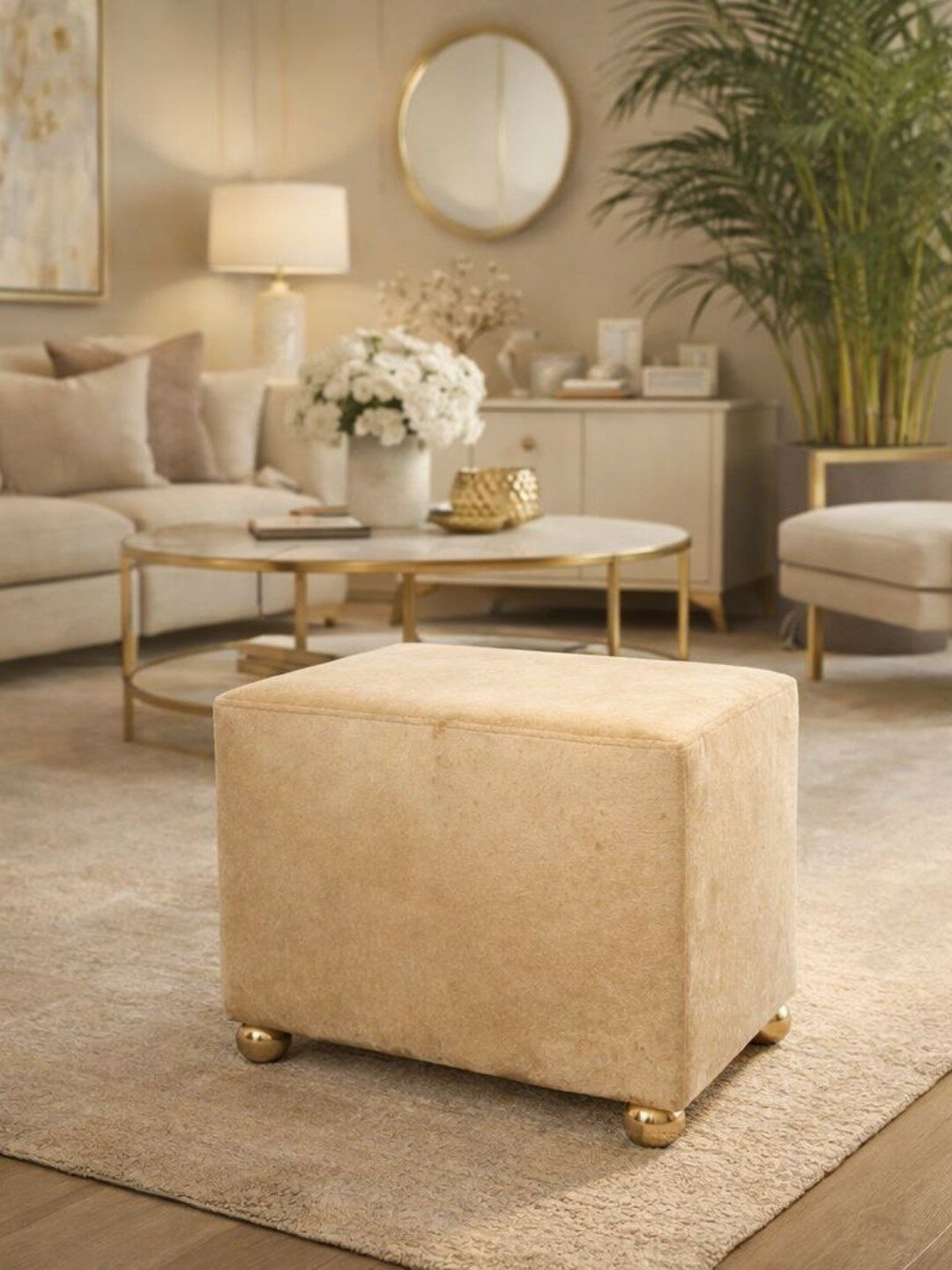 Пуф в коридор прямоугольный Golden размер 340мм*560мм