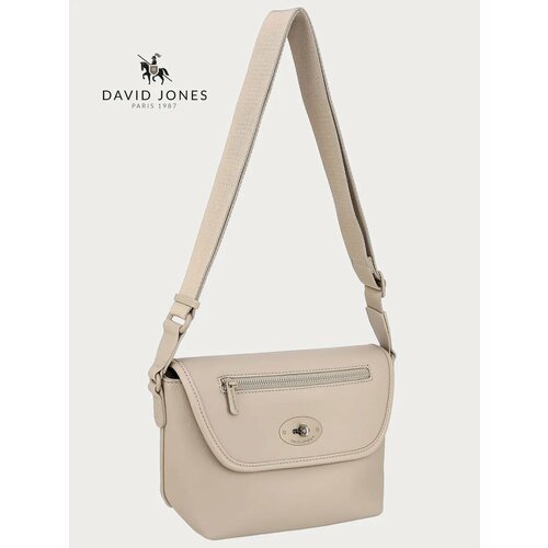 Сумка кросс-боди DAVID JONES песочный 3427₽