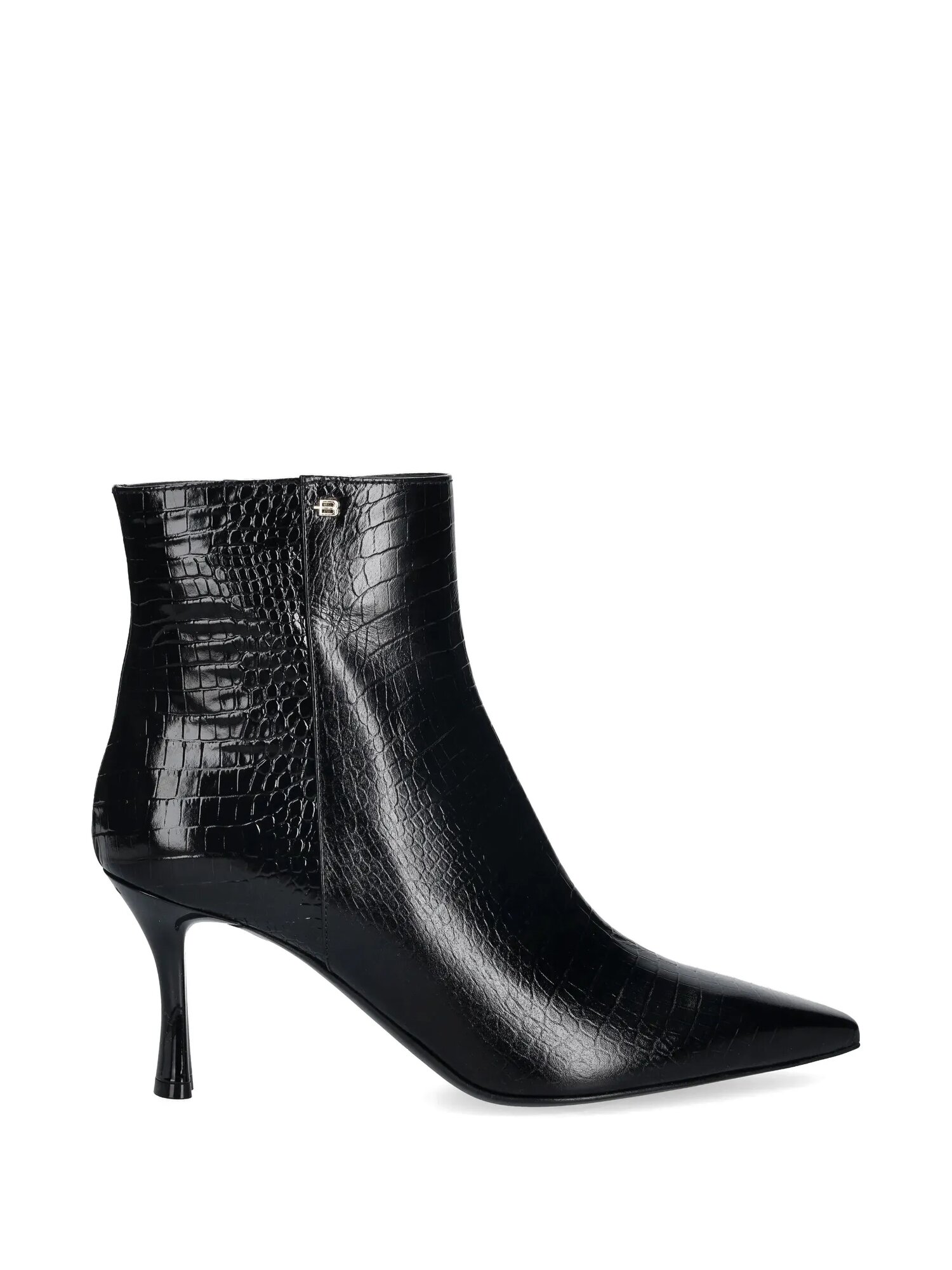 Сапоги Pointed-toe croc-effect boots