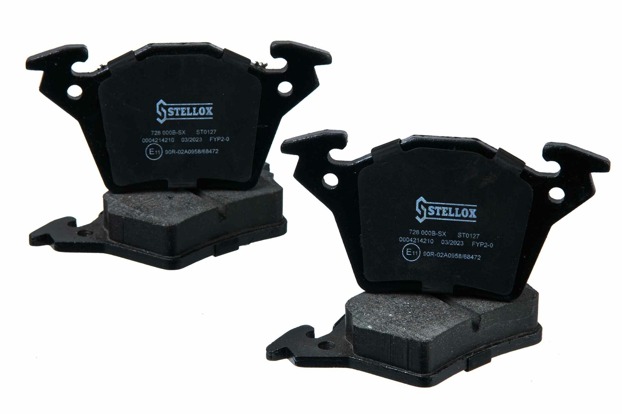 Колодки дисковые задние Мерседес Вито 1569 000B-SX STELLOX