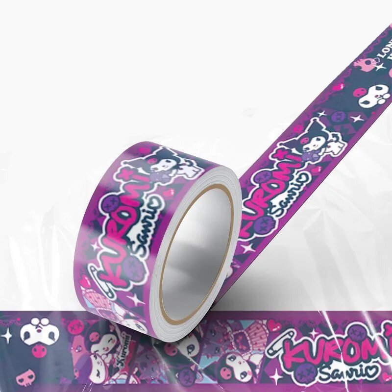 Наклейки для бухгалтерского учета с изображением Hello Kitty Kuromi от Sanrio, наклейки для украшения выпечки, наклейки для запечатывания конвертов в