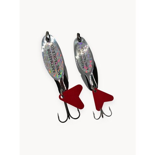 Блесна колебалка KASTMASTERS VKG 2шт 24гр 18гр / Приманка колеблющаяся рыболовная