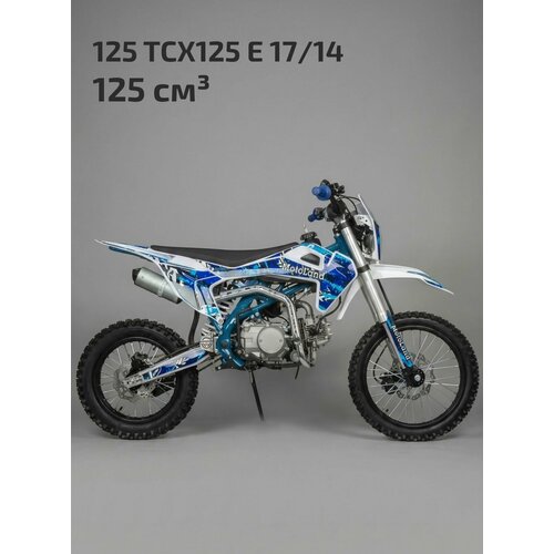 фото Питбайк 125 tcx125 e 17/14 синий motoland